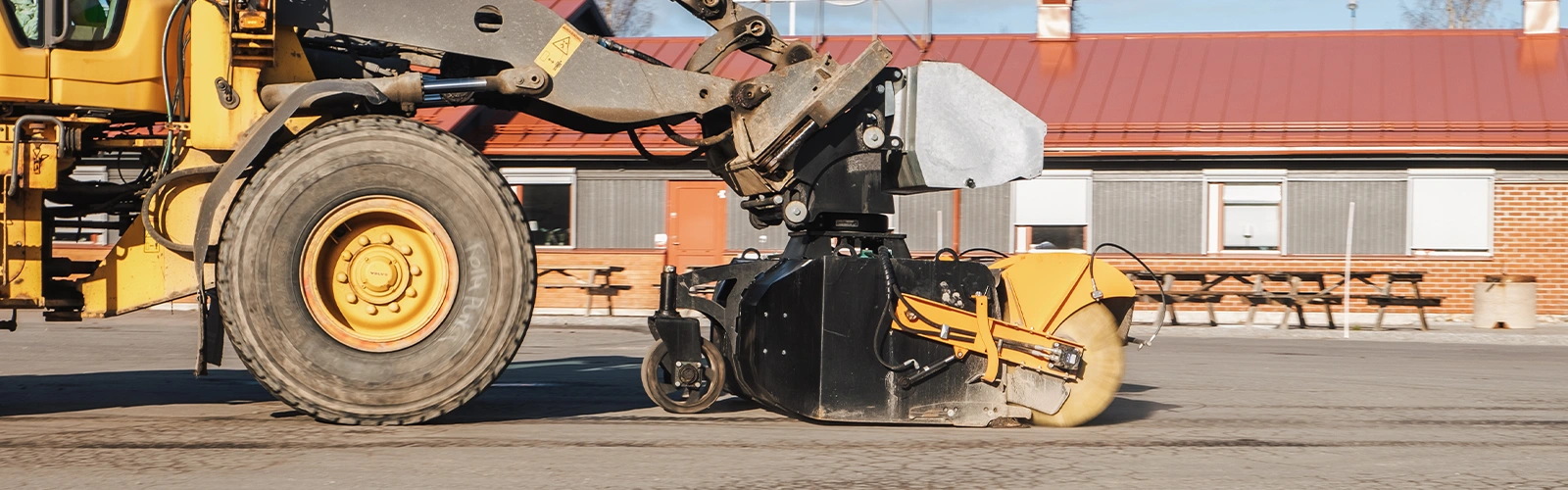 Sopning och sandupptagning